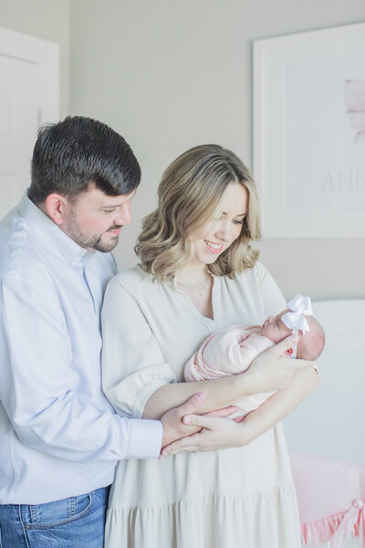 The Gentry Family | Brandon, Mississippi Lifestyle  Newborn Photos