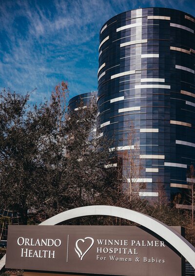Winnie Palmer Hospital in Orlando, Florida, during fresh 48 session.