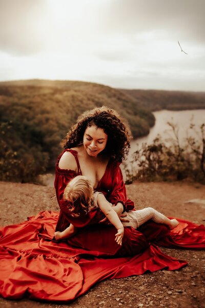 Blanket shot during family photo session at Highlands Mansion in Fort Washington on the Main Line PA by Philadelphia photographer Brey Photo