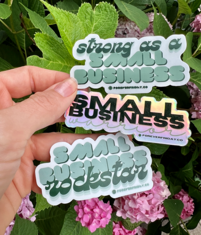 small business owner stickers