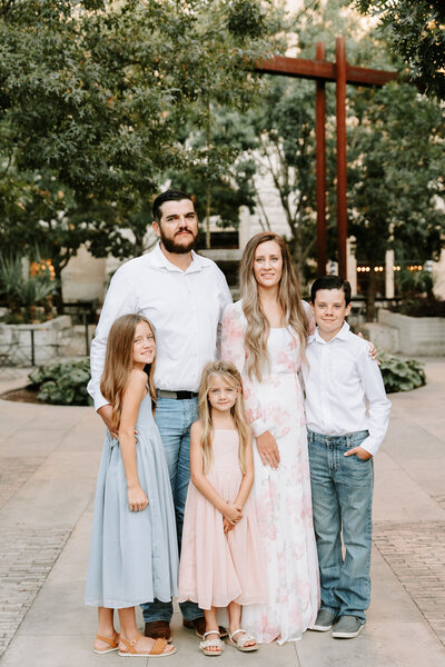 Photo of family at the Historic Pearl in San Antonio, Texas by Lois M Photography