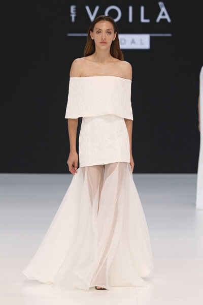 Corston Couture Promise Skirt stocked at Sunday's Bride, London. UK