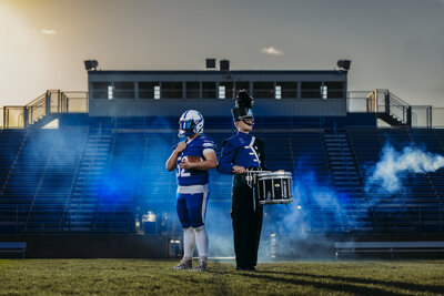Ionia Senior with car