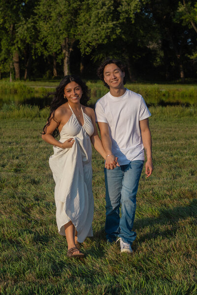 field photography, couples session, couple photographer, Des Moines photographer, Iowa photographer, Midwest Photographer