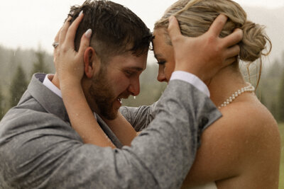 Elopement at Big Bend in Glacier National Park