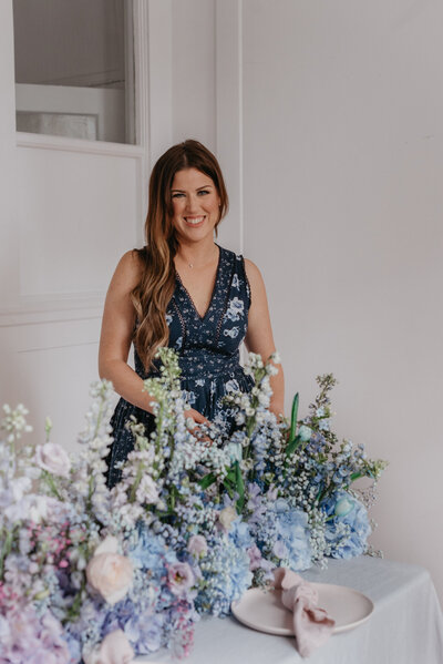 Travis from Calyx Floral Design, an innovative Red Deer, Alberta wedding florist, featured on the Brontë Bride Vendor Guide.