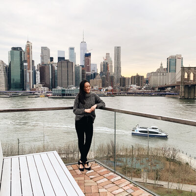 a 20-something skincare-obsessed entrepreneur and licensed esthetician living in New York City