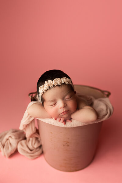 phoenix maternity studio session of mom in wet dress for pregnancy portraits