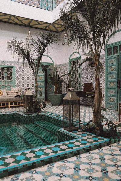 Luxury hotel in Morrocco