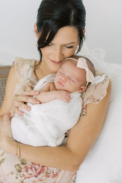 Wall Gallery Example by Philadelphia Newborn Photographer Samantha Jay