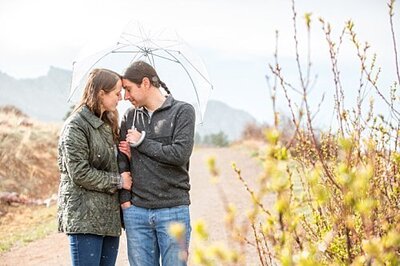 engagement photos in South Boulder