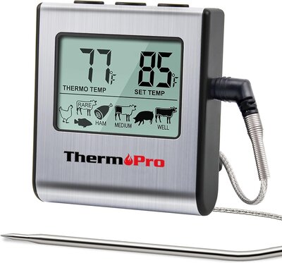 Digital Thermometer - Essential for ensuring your stones are always at a safe, comfortable temperature for clients. (Category: Hot and Cold Stones)