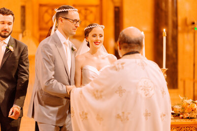 St Sophia's Greek Orthodox Church Wedding in the Spring in DC