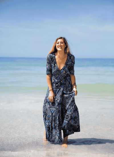 Caitlyn Dasilva  - the designer, Walking On Bech