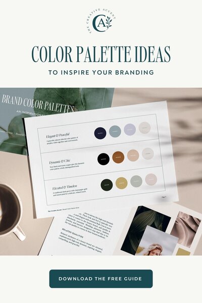 free brand color palette idea guide