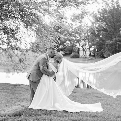 Bret and Brandie Evansville Owensboro Weddings Black and White Gallery22