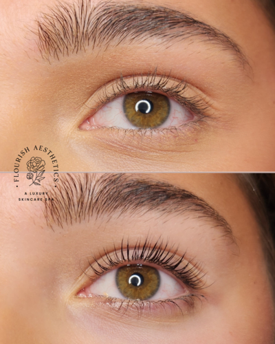 Berea lash lift and tint