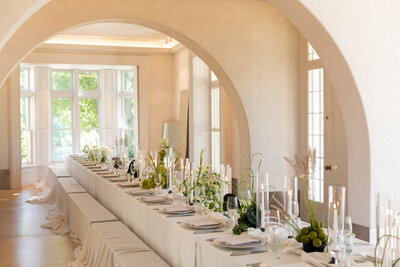 Weddings at lune neutral colour palette wedding