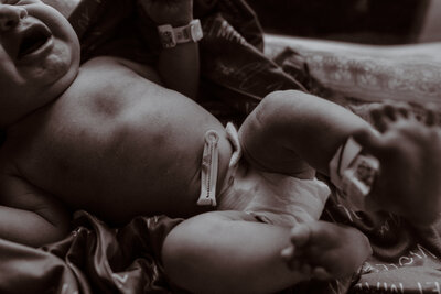 Fresh48 hospital newborn photo session at St. Elizabeth in Lincoln, NE