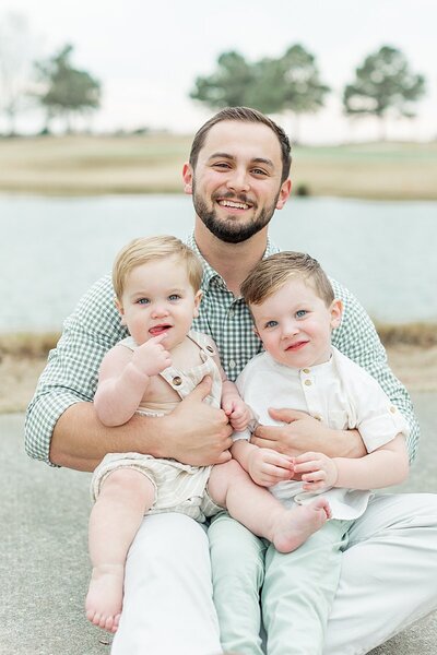 Madison Z Photography Family photographer good with toddler boy sons in Goldsboro, NC