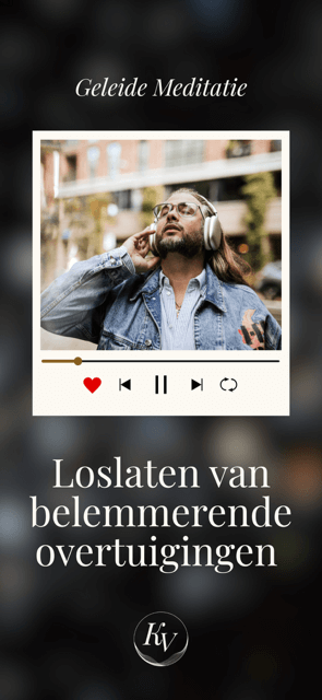 Nieuwsbrief Kosmisch Verbinder Freebie download Meditatie loslaten van belemmerende overtuigingen 