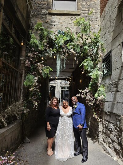 Stephanie with Nicole and Lennie