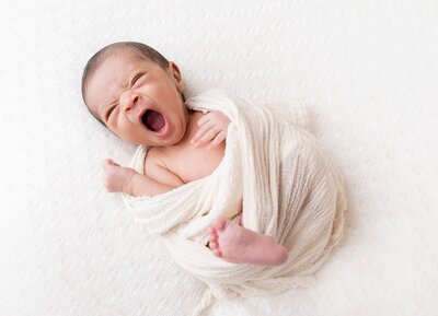 Studio newbornshoot door award winning newborn fotograaf Danielle Jentjens
