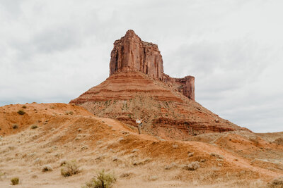 Moab utah engagement session
