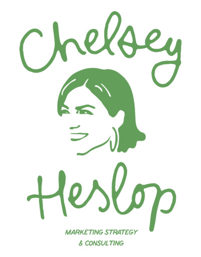 Chelsey Heslop primary logo green