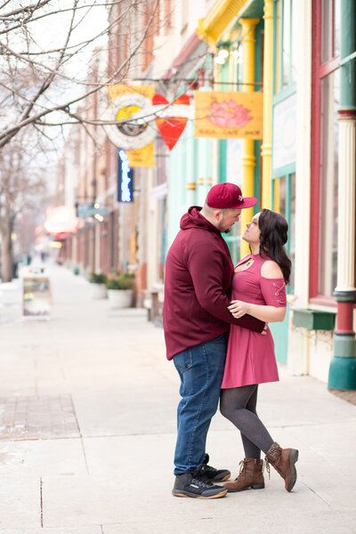 engagement photography session in ogden utah 