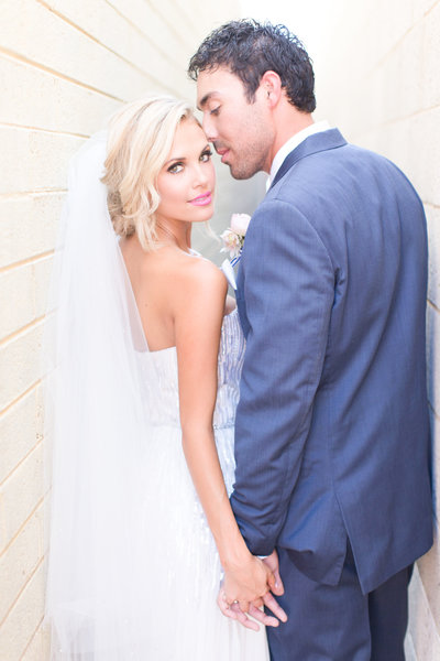 Navy and Pink Scottsdale Wedding | Amy & Jordan Photography