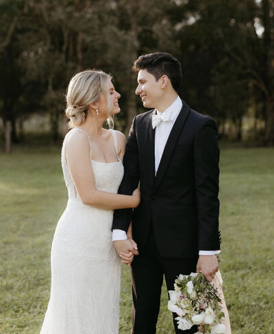 Bella Rae Bride Abby with a textured updo at Bellingdale Farm captured by Chasing Moments