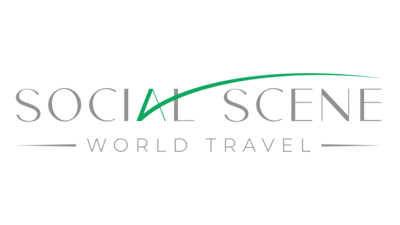 Social Scene World Travel Header Logo