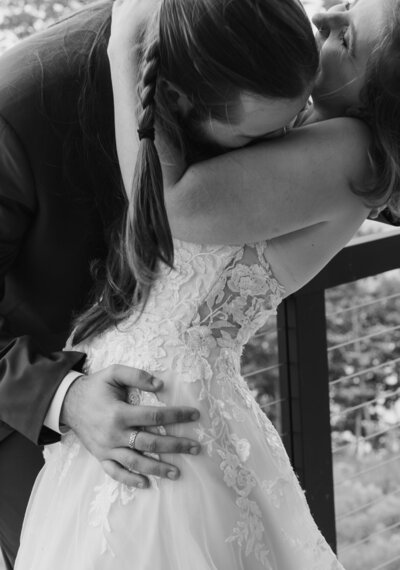 Couple kissing