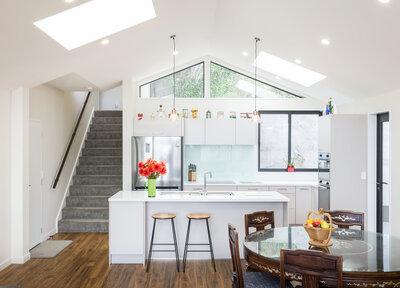 renovated kitchen dining