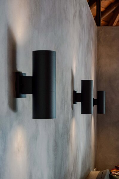 wood and paint samples on white background