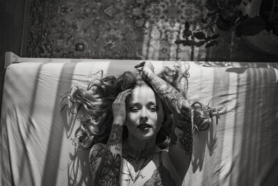 Boudoir fotografie doma