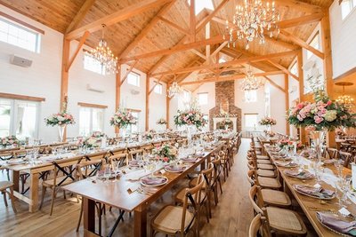 elegant wedding reception hall