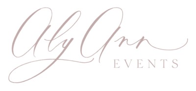 Destination Wedding Planner Aly Ann Events Logo