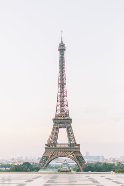 Paris France Eiffel Tower Wedding Photographer