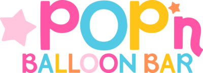 Pop'n Balloon Bar Logo - Balloon Decor in Tampa and Boston