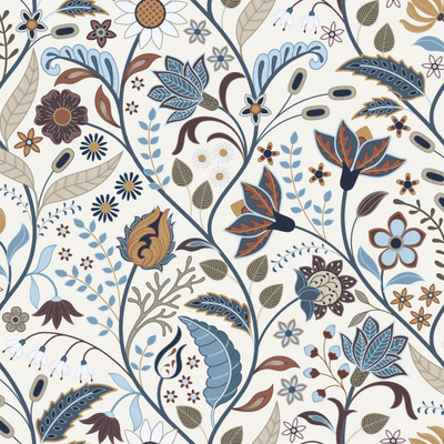 Indian Summer Indira surface pattern design repeating Green Acre Designs