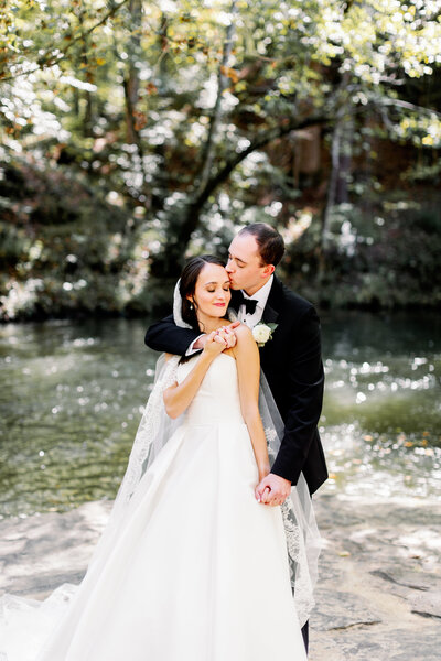 Bride and Groom at wedding planned by Kalee Baker Events