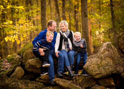 fall family photos athens ga