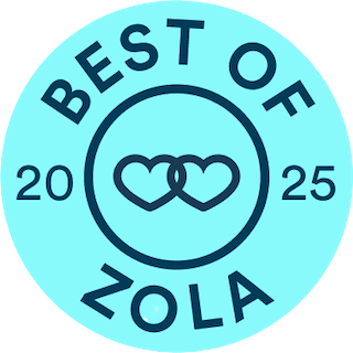 Logo showing we are best of Zola 2025