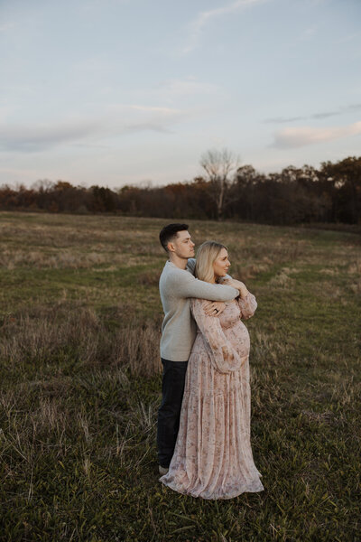 St. Louis, MO maternity session at August Busch Wildlife