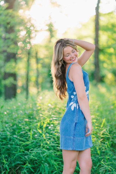 Kansas City Senior Pictures at Shawnee Mission Park