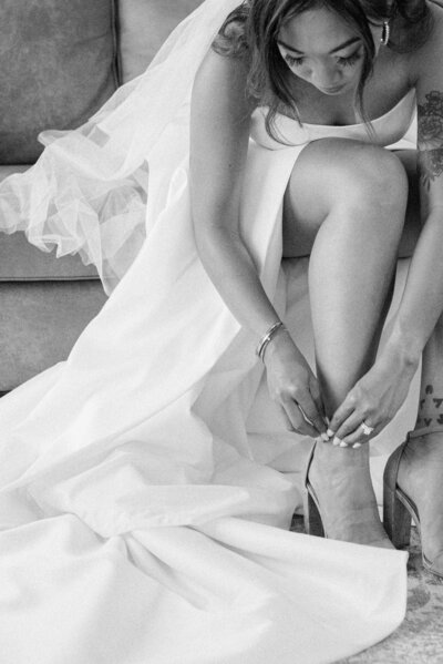Bridal details taken by a Knoxville Wedding Photographer. 