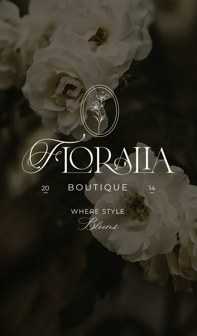 Feminine Floral Logo and Branding Suite