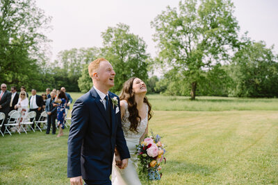 Wedding photo at Wadsworth Homestead in Geneseo NY